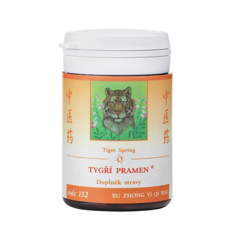 Kód 152 - Tygří pramen - BU ZHONG YI QI WAN mod.